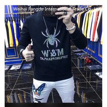 십전십미 가을 겨울 남자 스파이더 맨투맨