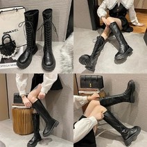 ABON BE17984 롱레이스업부츠