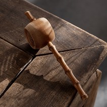 대나무차여과기 거름망 고밀도 필터 다기 도구 깔때기 차망 나무향 릴렉스 빈티지 고급진 특별한 예쁜, 슬라브롱-슬라브정밀차루