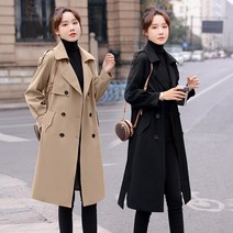 봄 여자 하프 트렌치코트 루즈핏 패션 바람막이 점퍼