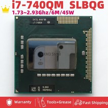 코어 i7620M i7640M i7720QM i7740QM i7820QM i7840QM i7920XM i7940XM 노트북 CPU 프로세서 소켓 G1 PGA988 HM55 HM57, 04 i7 740QM VRAM1G