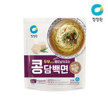 청정원 두부로만든 콩담백면 베트남식국수2인 363g, 없음