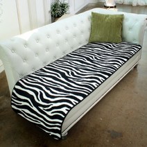 [천삼백케이] [엘키] 쇼파패드 지브라 3인용 [65x180]