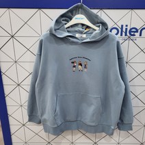 에꼴리에 패션아일랜드 에꼴리에 오버핏 걸프렌즈 후드티0