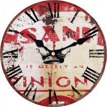 재미 있는 치과 의사 사무실 치과 치료 소박한 대형 벽시계 장식 침실용 Horloge Murale 보육 무음 시계 아트, 13341_6inch(15cm)