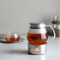 킨토 유니티 원터치 티포트 460ml 720ml 티워머, 03_티워머