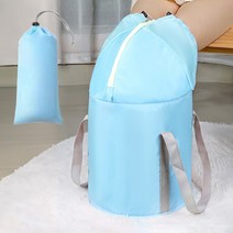 이브리영 족욕기 허벅지까지 접이식 습식 족욕통, 1개, 하늘