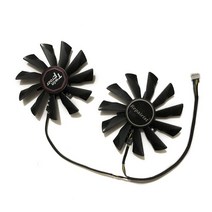 컴퓨터 MSI GTX 750 760 770 780 트윈 Frozr IV 용 그래픽 카드 팬 쿨러 95mm 12V 0.4A 4 핀 PLD10010S12HH, 한개옵션0
