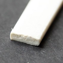 한결모형 한결 ABS봉 프라봉 플라스틱봉 모형 부자재, 6_C_1.5x2.0_(5개입)
