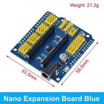 NANO V3.0 컨트롤러 터미널 어댑터 확장 보드 NANO IO Shield Arduino AVR ATMEGA328P Nano 3.0 용 간단한 확장 플레이트 전자 부품 액세서리 소스, NANO Expansion Green