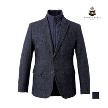 인디안 BRUNO BAFFI 실용성 울 바람막이 착탈 셋업 자켓_MKUFUTWA119