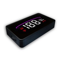 L2 HUD 헤드업 디스플레이 시간당 다기능 수온 OBD 자동차 색상 변경 분위기 조명