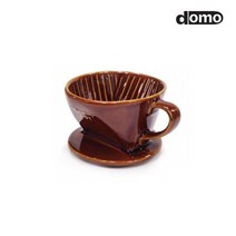 1인용 자취생살림 도자기 커피드리퍼 리필여과지 휴대용 바리스타학원 핸드드립