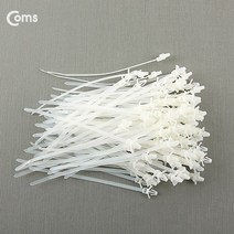 엠지컴/[T1695] Coms 케이블 타이(마운트형/100pcs) CHS-120PT, 1세트
