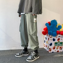 JC.MALL남자 조거팬츠 카고 통바지 편한 통큰 와이드팬츠03 봄 남자옷 남자청바지 남자바지점프수트