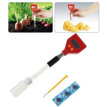 토양EC측정기 토양 시료 채취기 휴대용 잔류 염소 측정기 G5AB PH-98108 pH 전극 미터 물 치즈 우유, 1개