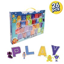 나비북스 변신로봇 알파벳 26피스