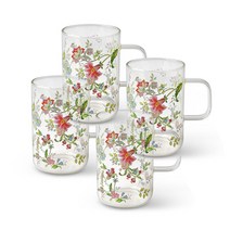 프로방스 내열유리 베이직 머그 4P, 500ml 2P+2P