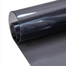 비트라테이블 클래시콘테이블 10mm PVC 식탁보 원형 투명 테이블 필름 보호 패드 매트 부드러운 유리 식탁 방습, black+65CM