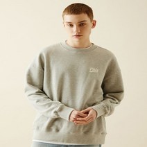 헤지스 그레이 타이포로고 프린트 맨투맨 SPTS1F105G1