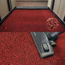 ZFV045639매직크린 프리미엄 투톤쿠션 롤매트/블랙레드 1M단위