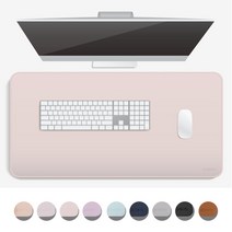 프리미엄 가죽 마우스 장패드 데스크 패드 800x400 대형 마우스패드, 700x300, (1703) 다크네이비