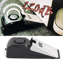 실내 안전 집안 보안 문 도어 받침 알람 경보기