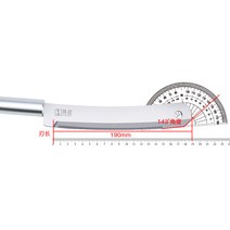 약재 절단기 수동 작두 한약재 한약 녹용 인삼 편썰기, 19cm, 115mm, 은색