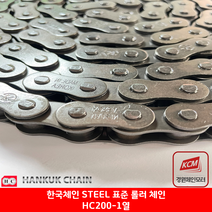한국체인공업 표준 산업용롤러체인 1열 HC200-1(1.5M)