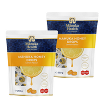 마누카헬스 뉴질랜드 마누카 허니 MGO 400+ 비타민 C 내추럴 레몬 로젠지, 58개입, 2개
