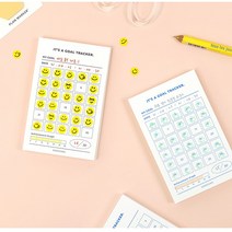 습관만들기 노트패드 체크리스트 루틴 운동 공부 계획 목표달성 골트랙커 goal tracker 골트래커, 06.S2_Blue