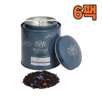 Whittard 위타드 피카딜리 블렌드티 캐디 130g, 6팩