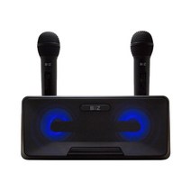 블루투스 노래방 K1010 듀얼스피커 고출력 + 사운드 미러볼 증정, K1010블루투스노래방+사운드미러볼