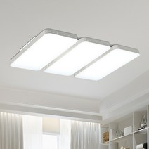 더브라이트 LED 클래식 방등/거실등 화이트 타공 (60W/120W/180W) 인테리어 조명 천장등, 6등(180W)