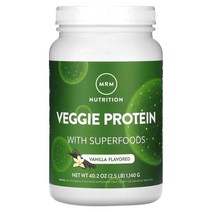 MRM Nutrition (MRM 뉴트리션) MRM Nutrition Veggie Protein with Superfoods Vanilla 2.5 lb (1 140 g), 4개