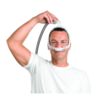 [CU메디칼] 레즈메드 ResMed AirFit P30i 필로우 마스크 / 레스메드 / 콧구멍형 / S10 양압기 호환가능, 1개