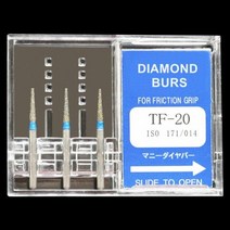 연마브러쉬 폴리셔 10 Packs30Pcs 치과 다이아몬드 버 TF11TF13CTF21 폴리셔 드릴 도구 FG 16mm 고속 핸드 피스 연마 DIABURS, TF-20