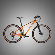 로드자전거 카본 MTB 산악 픽시 접이식 2018 탄소 섬유 EF50527s 디스크 브레이크 m 패드 bicicleta XC 27529 인치, 주황색+27.5 x15(155-170cm)+SHIMAN