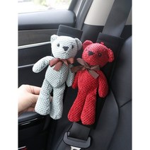 인형 동물 테디베어 자동차 안전벨트 커버 10종, 오리