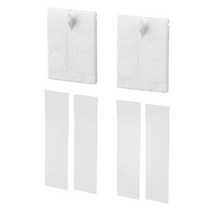 이케아 알프타 접착식 액자걸이 후크 2개 프레임용 ALFTA 벽걸이 시계 인테리어 무타공