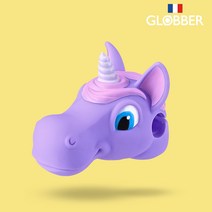 글로버킥보드 헤드 유니콘 공룡 유아 어린이 아동 킥보드 인형, 다이노블루, 1개