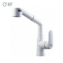 주방수전 원홀수전 싱크대 씽크수전 KFS-22WC 카본화이트 +kk;ft*