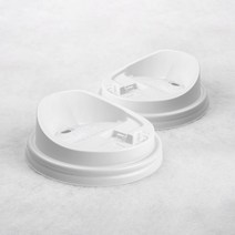 12oz 16oz 화이트 롱 개폐뚜껑 소량 200개 / 카페 커피 음료 테이크아웃 핫컵 종이컵 뚜껑, 12/16 화이트 롱개폐뚜껑 200개