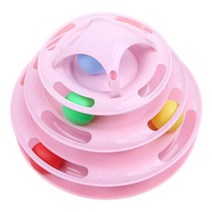 캣폴 베란다펫도어 원목캣타워 캣타워DIY 3/4 레벨 고양이 장난감 훈련 놀이 접시 플라스틱 타워 트랙 새끼 공 정보 대화 형 애완 동물 제품, [04] 4 Levels pink, 04 4 Levels pink