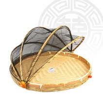 페어프랜즈 대나무채반 소쿠리 덮개채반 30cm