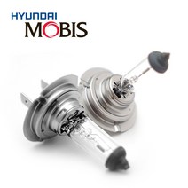 현대모비스 순정교체형 램프 전조등 안개등 헤드라이트 12V 24V H4 H7 롱라이프, 1세트, 모비스 CASE_H3_12V 55W