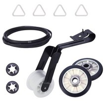 Whirlpool kenmore wpw10314173 W10314171 4392065 WP4392065 691366 341241 349241T에 대한 건조기 벨트 롤러 키트, 하나, 검정, 흰색