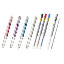 유니 시그노 스타일핏트 젤잉크 리필심 UMR-109 0.38mm, 0 혼합(흑1청1적1샤프리필1+홀더4색블루, 1세트