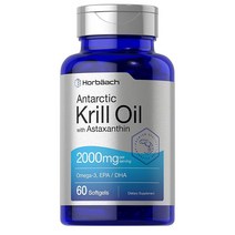 Horbach Antarctic Krill Oil Capsules 남극 크릴 오일 60정