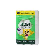 IS 뽀삐 오래쓰는 롱 프리미엄 화장지 24플러스6롤 화장지 _ 2501209EA, $ 1, $ 본상품선택